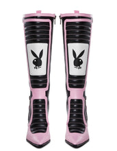 Load image into Gallery viewer, Playboy Knee High Boots