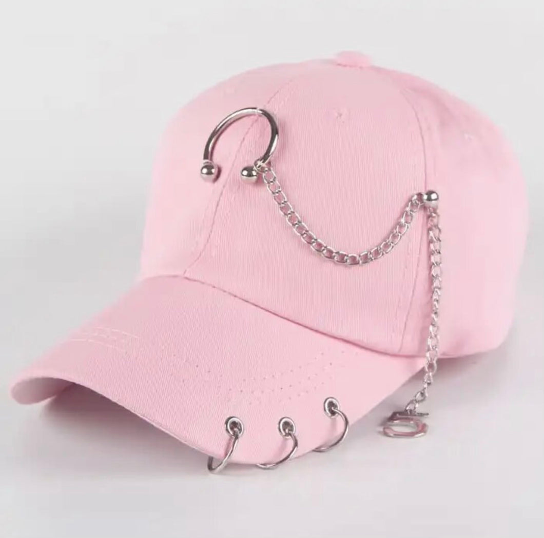 Chained Up Hat (Pink)