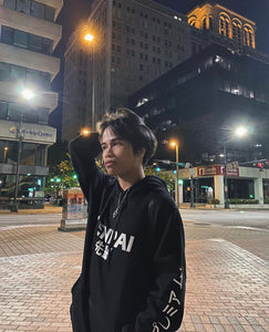 Senpai Unisex Hoodie (Black)