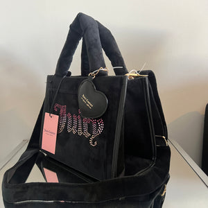 TIKTOK VIRAL Juicy Couture Velour Tote Bag