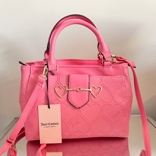 TIKTOK VIRAL  Juicy Couture Pink Valentines Limited Edition Satchel