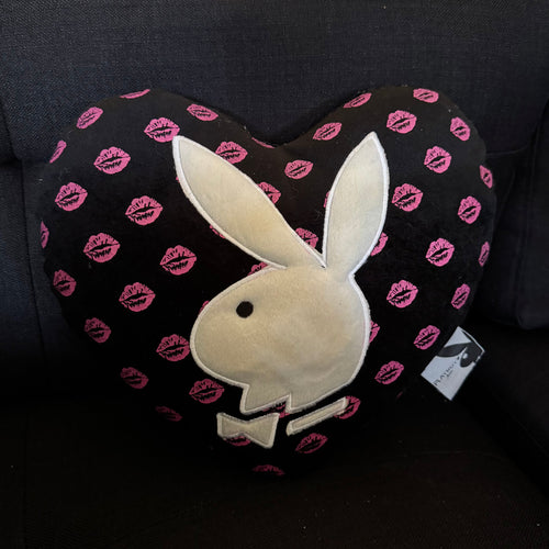 VINTAGE Playboy Heart Pillow