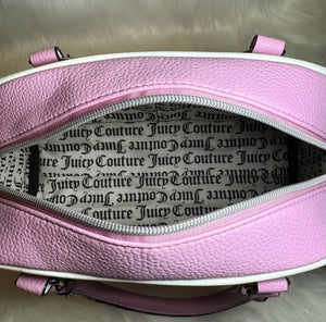 Juicy Couture Blush Pink/Lavender Bowler Bag