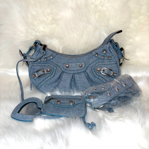 Denim Shoulder Bag