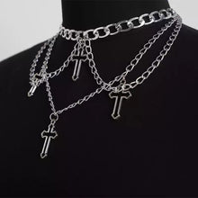 Load image into Gallery viewer, Layered Chain Necklace