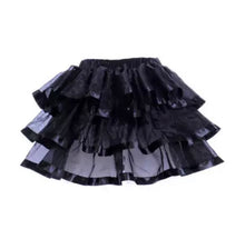 Load image into Gallery viewer, Corset Matching Layered Mini Skirt (Black)