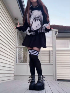 Misa Amane Oversized Premium Sweater