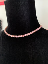 Load image into Gallery viewer, Iced Out Bling Choker (Rosegold)