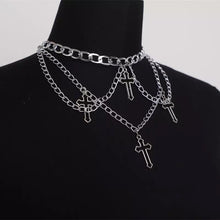 Load image into Gallery viewer, Layered Chain Necklace