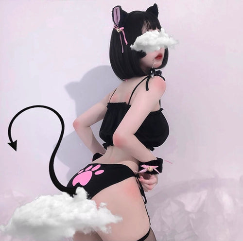 Cat Girl Cosplay (Black)