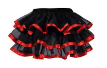 Load image into Gallery viewer, Corset Matching Layered Mini Skirt (Red)